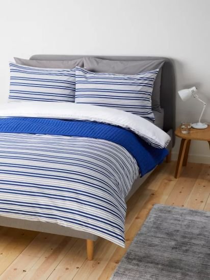 Basic Stripe Duvet Cover Set